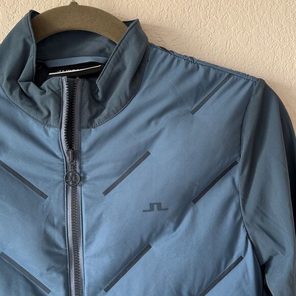 J.Lindeberg Women’s Shield Hybrid Golf Jacket Sz XS Blue PrimaLoft Windproof EUC - Picture 3 of 11